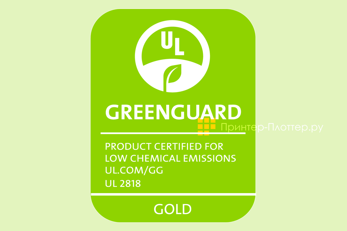 Roland IU-1000F. Сертификация GREENGUARD Gold