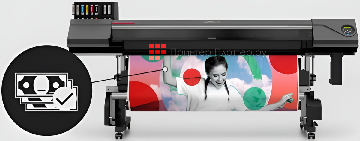 Roland DGXPRESS UG-641. Низкие затраты