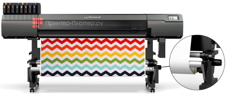 Roland DGXPRESS UG-642. Встроенный блок подмотки