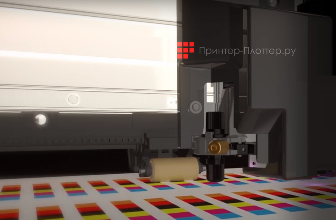 Roland TrueVIS LG-640. Автоматическая калибровка