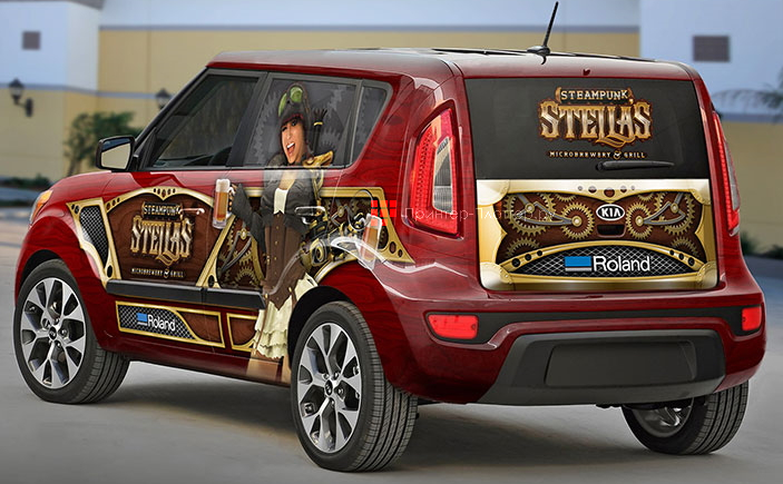 Roland STIKA SV-8. Графика для автостайлинга