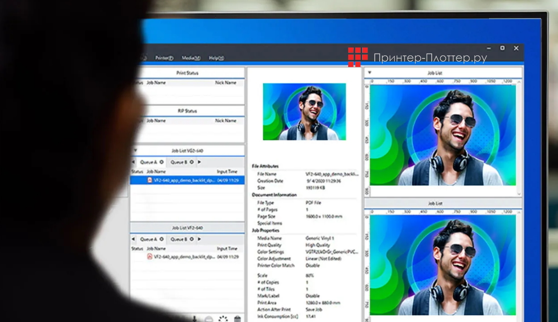 Roland TrueVIS AP-640. VersaWorks 6