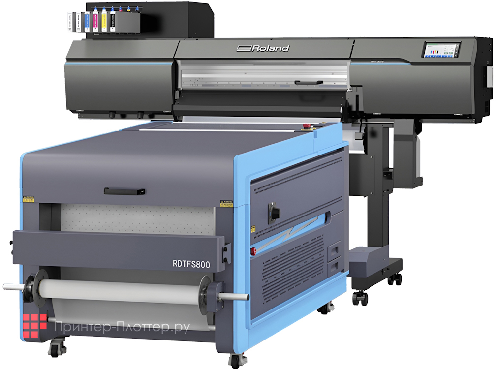 Roland TY-300. Шейкерная печь DTF