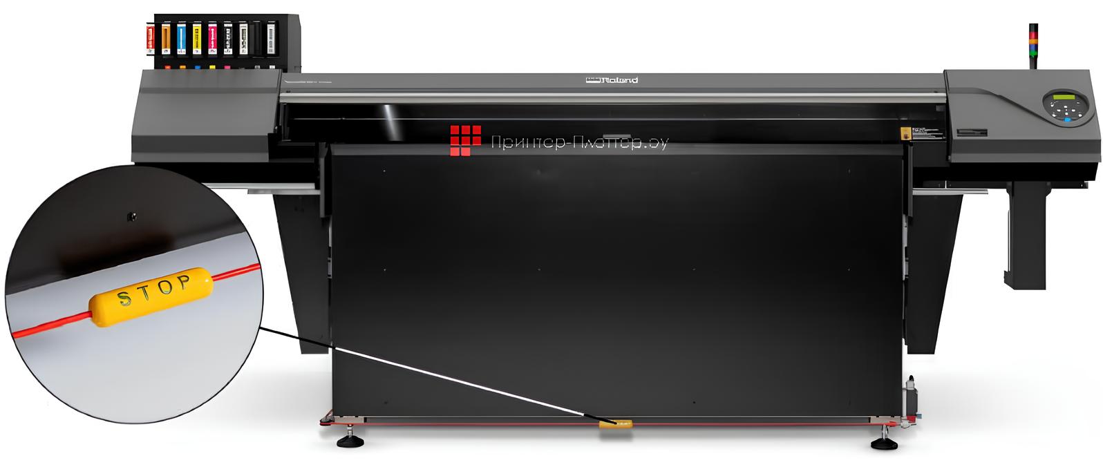 Roland VersaOBJECT CO-640-F300. Система аварийной остановки