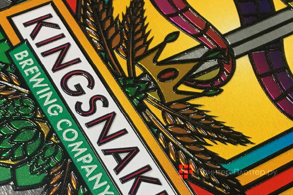 Roland VersaOBJECT MO-240. Печать с высоким разрешением