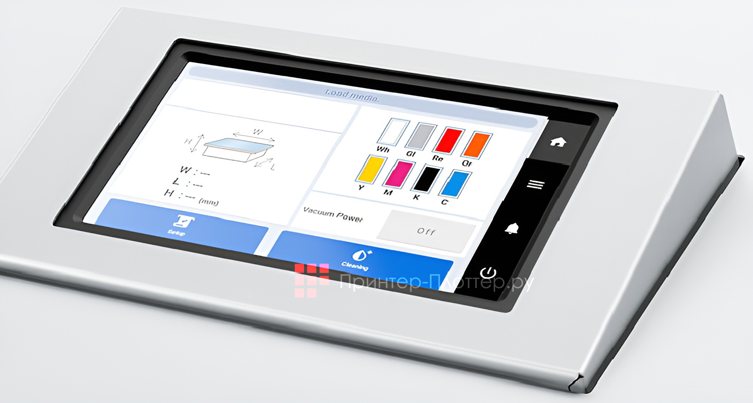 Roland VersaOBJECT MO-240. Сенсорный экран