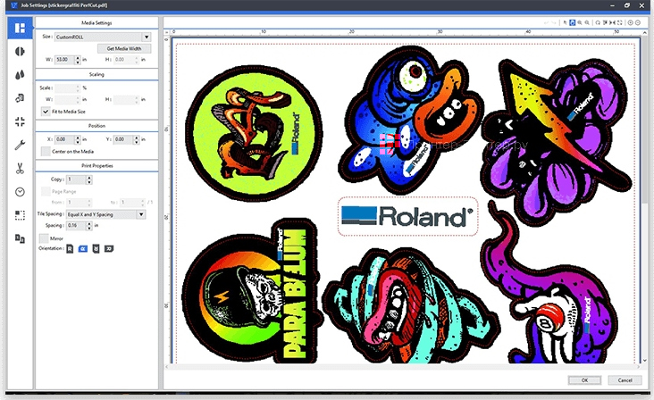 Roland VersaUV LEC2-330. Работа со сложными файлами