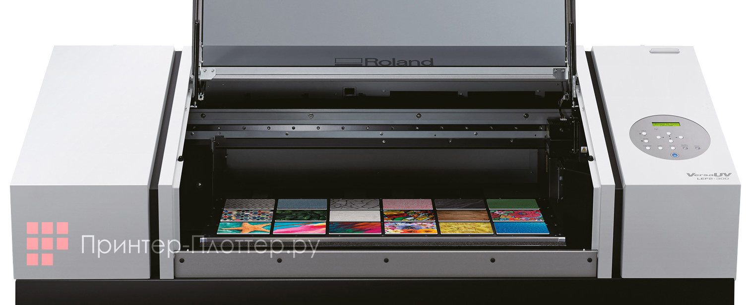 Roland VersaUV LEF2-300. Установка высоты материала