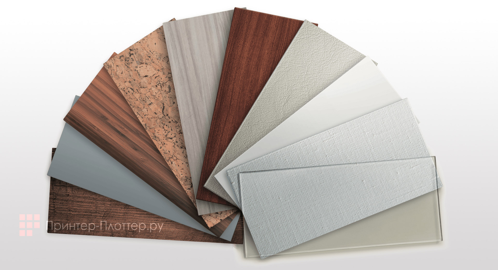 Roland VersaUV LEF2-300D. Многообразие материалов