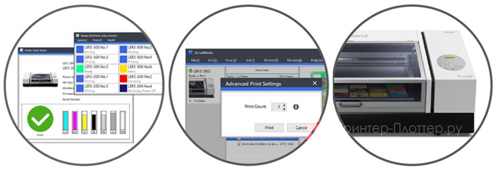 Roland VersaUV LEF2-300D. Технологии на основе УФ излучения