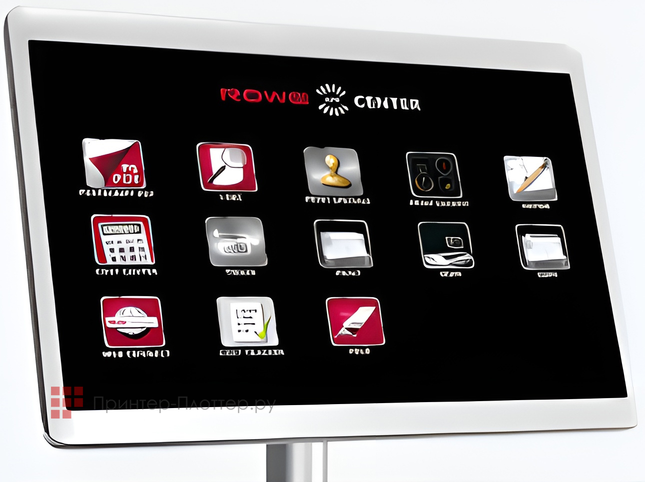 ROWE DocuPress i8. Панель управления