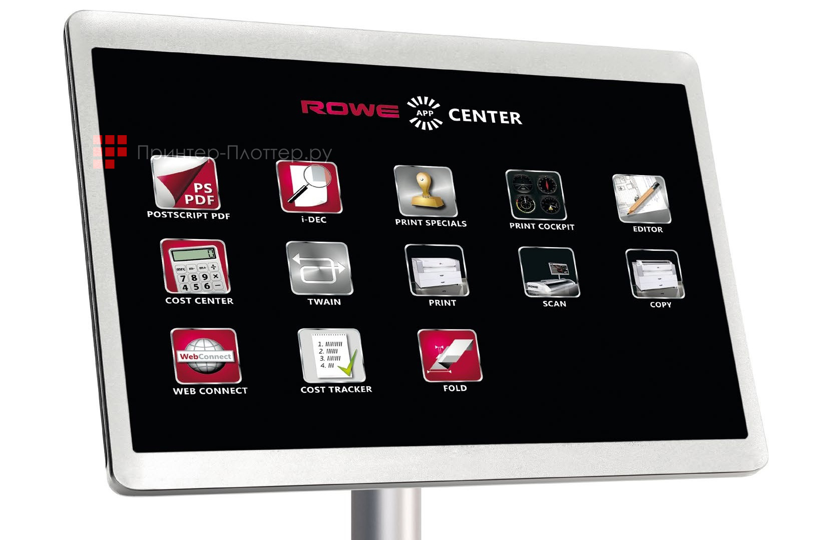 ROWE ecoPrint i6 MFP. Панель управления