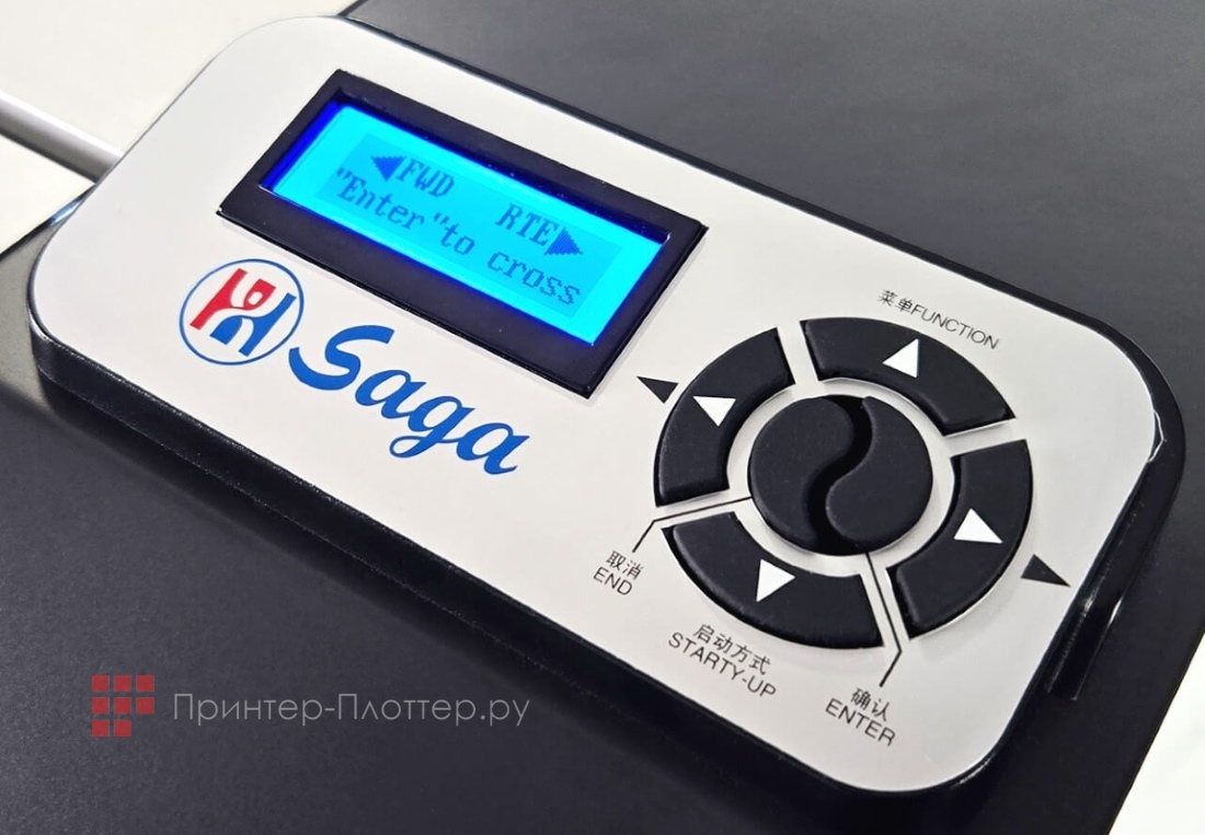 SAGA TM1600 B. Панель управления