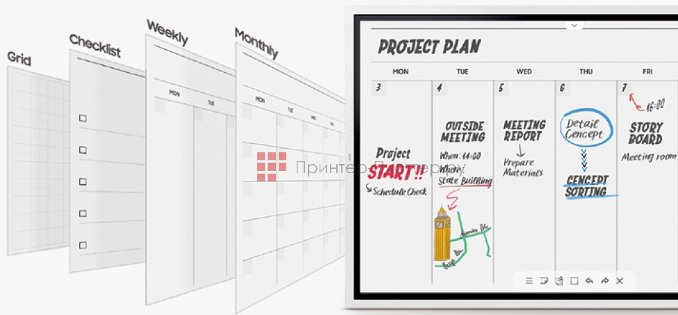 Samsung Flip WM55R. Незаменима для использования в бизнес-среде