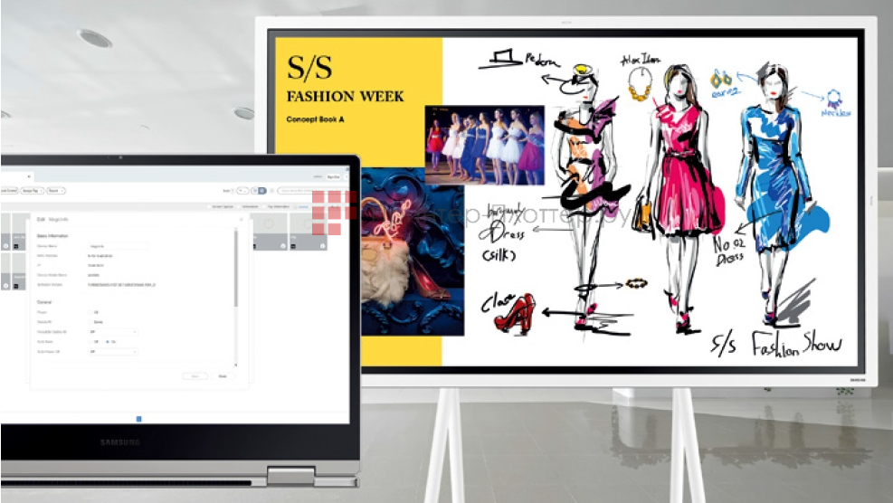 Samsung Flip WM65R. Удаленное управление