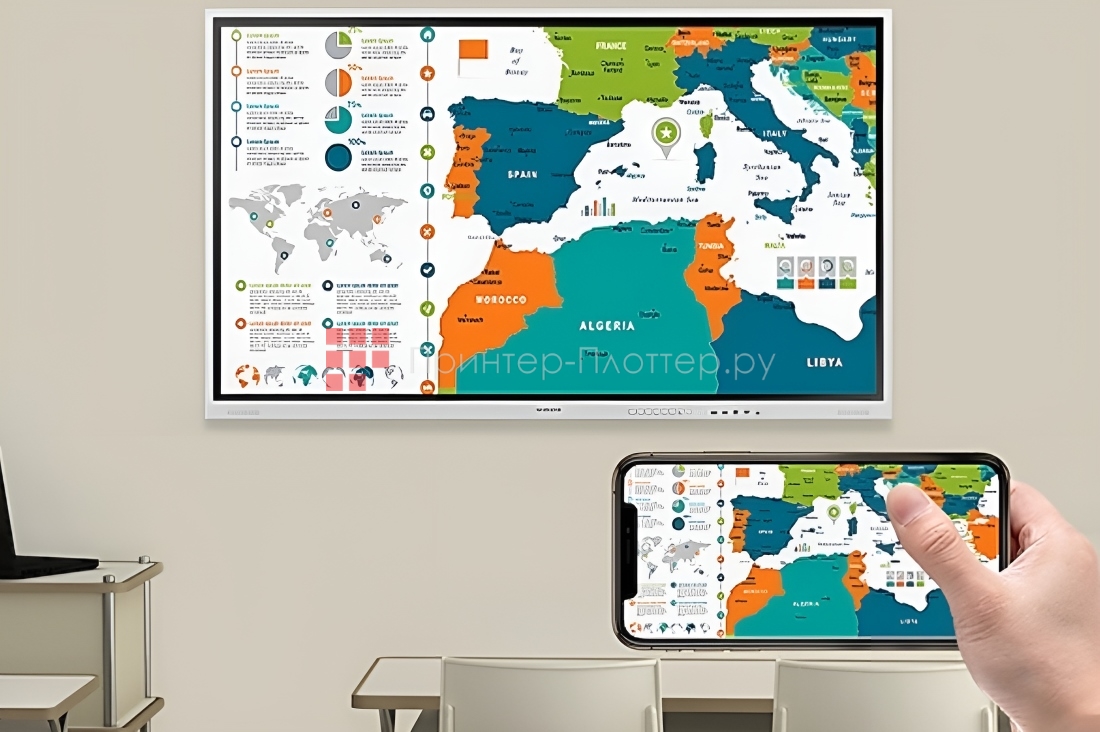 Samsung Flip WM85B. Презентации на большом экране