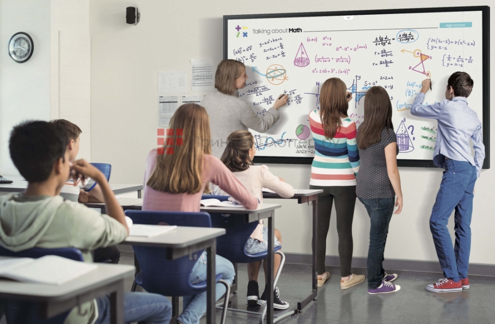 Samsung Flip WM85R. Одновременная работа