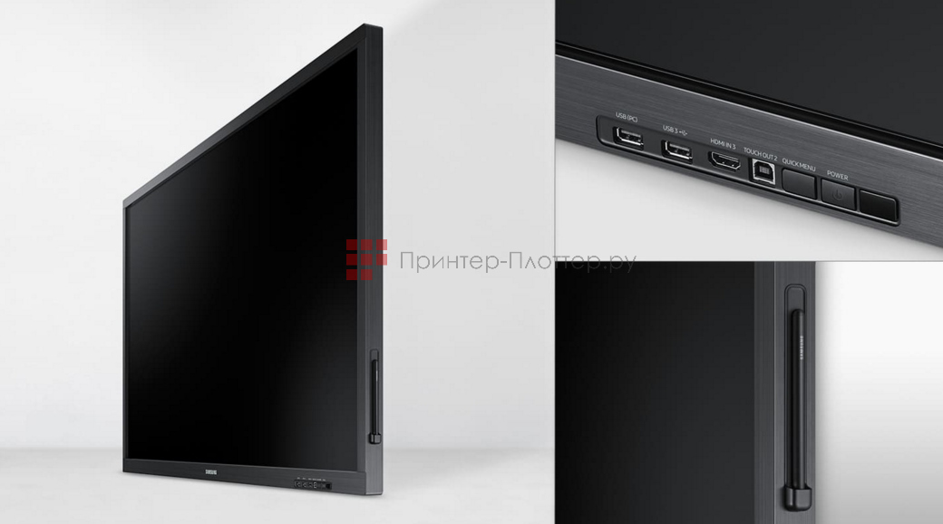 Samsung QB75N-W. Современный дизайн