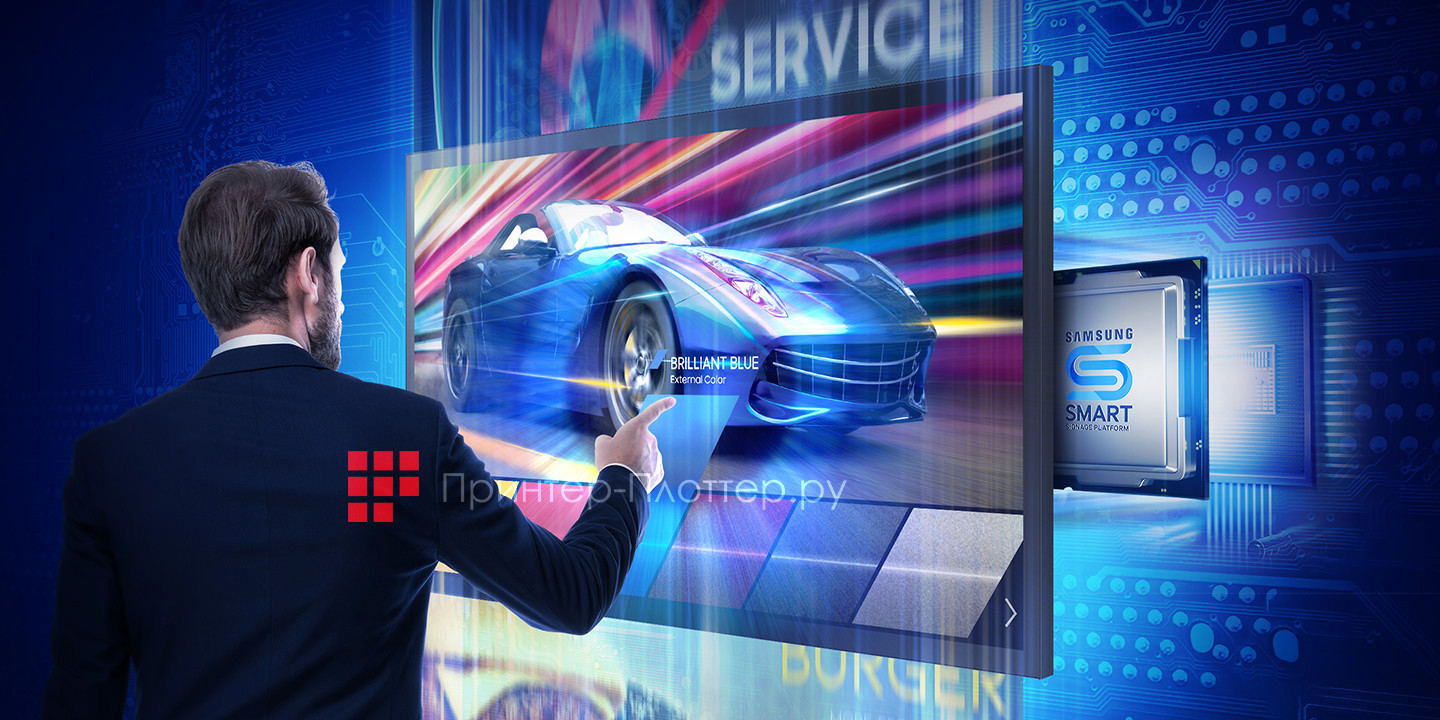 Samsung QM43B-T. Назначение