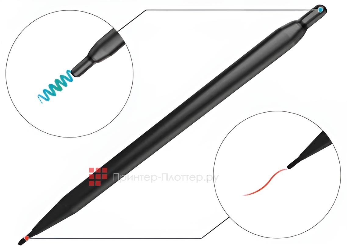 Samsung WA86D. Двойное перо