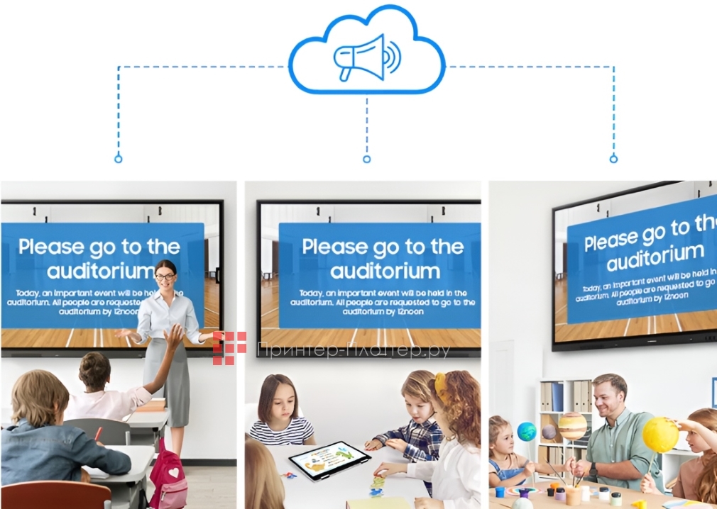 Samsung WA86D. Экстренное оповещение на устройствах