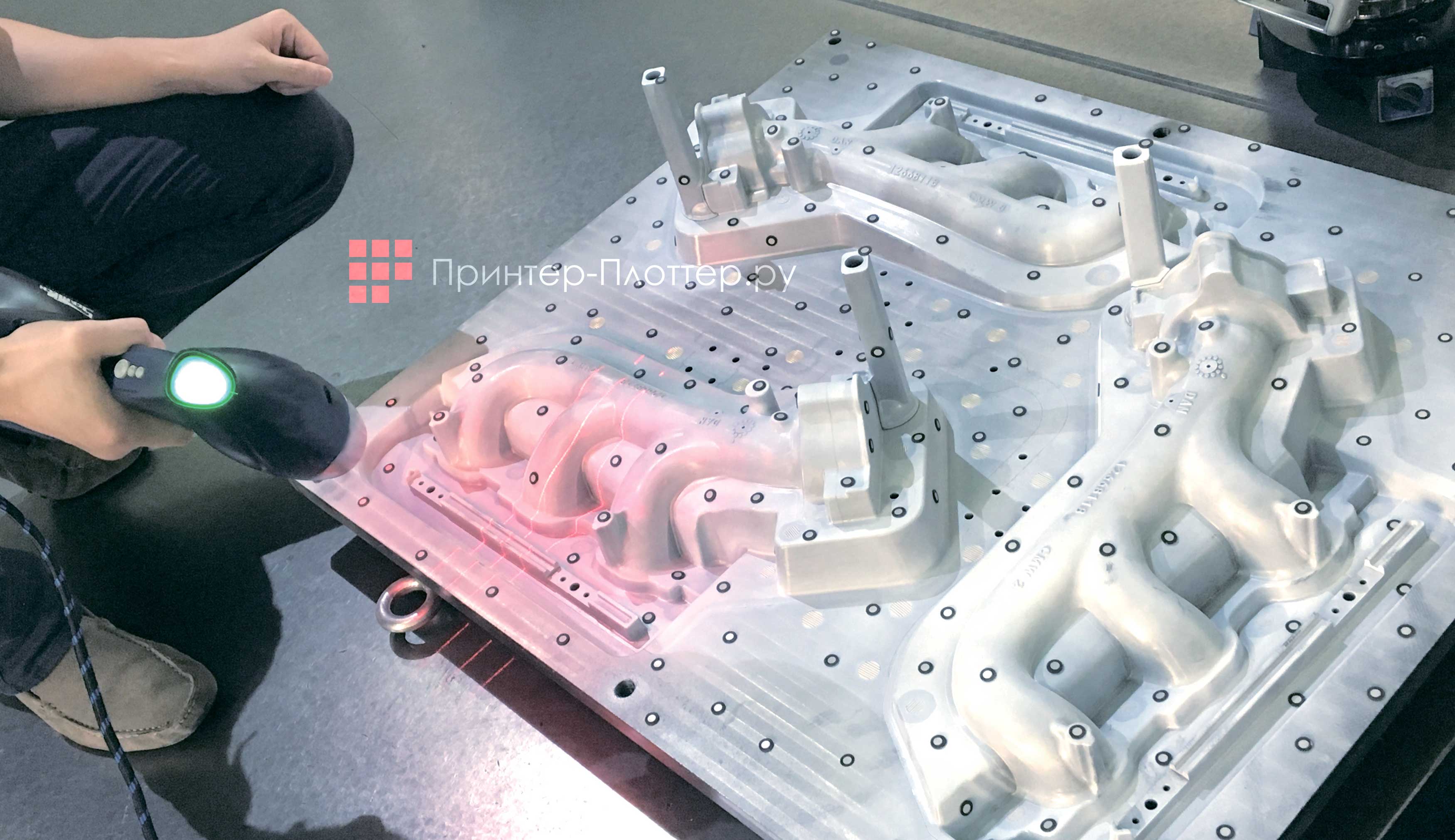 ScanTech PRINCE 775. Сканирование объектов с любой геометрией