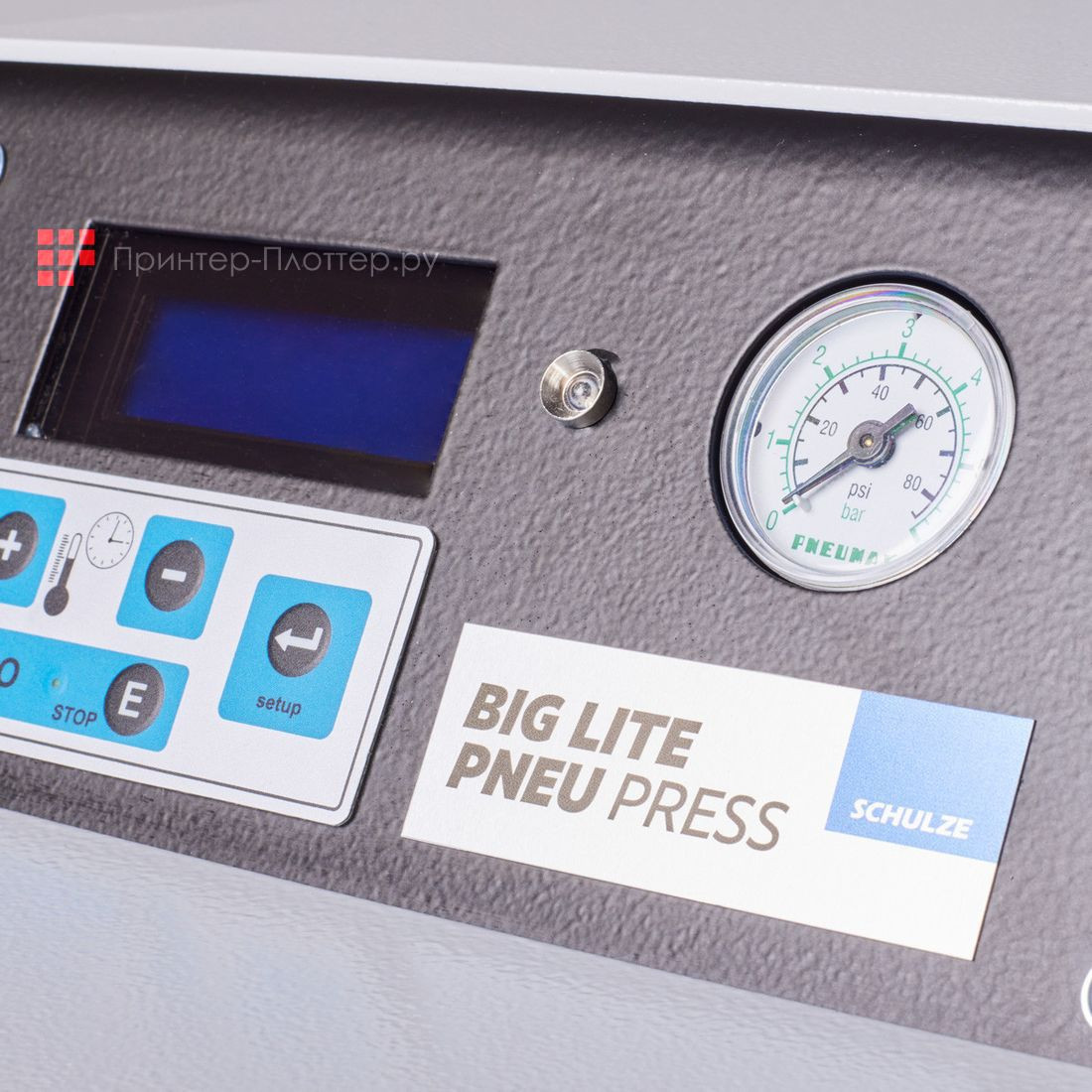 Schulze Big Lite Pneu Press (70 x 100 см). Удобное управление
