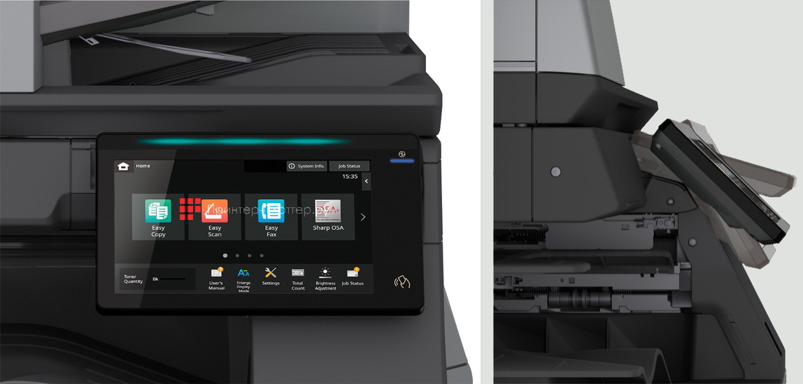 Sharp B-Atlas BP-70M36EU. Панель управления