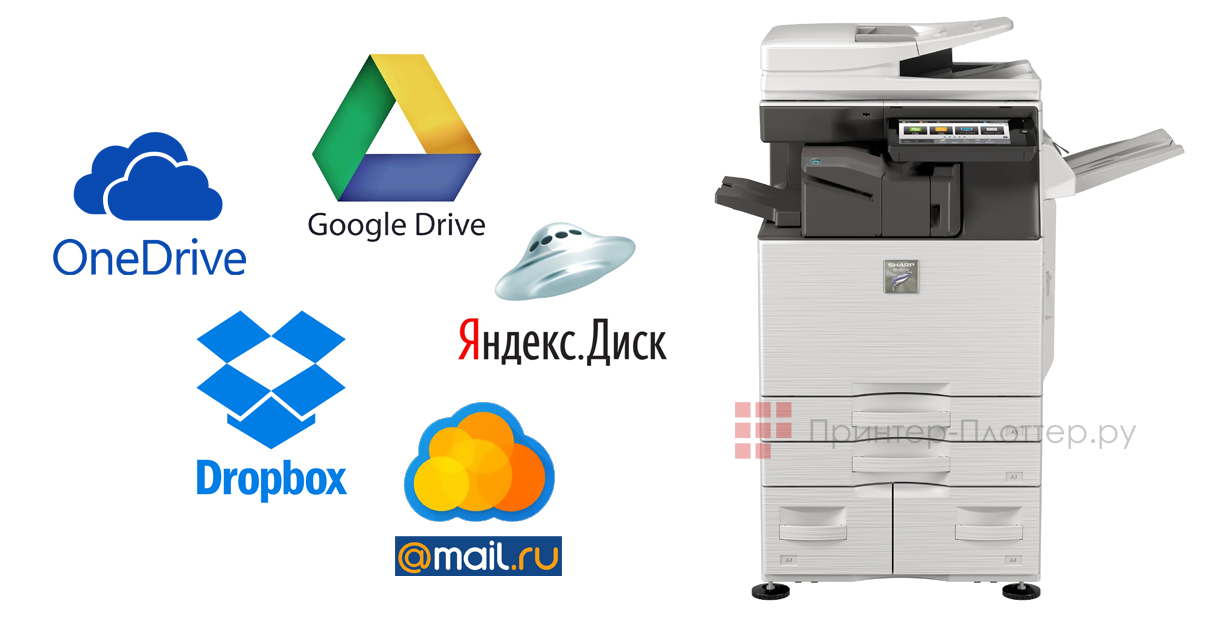 МФУ Sharp B-Griffin 2 MX-M3051EU. Подключение к облачным и мобильным сервисам