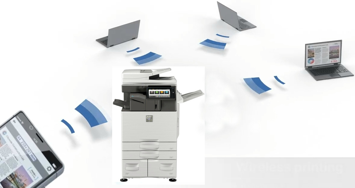 МФУ Sharp B-Phoenix 2 MX-M3571EU. Подключение по Wi-Fi