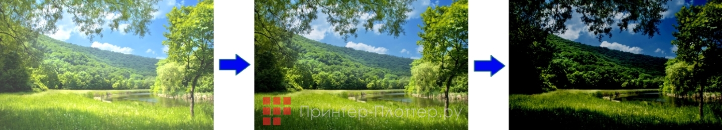 Sharp BP-55C26EU. Регулировка яркости