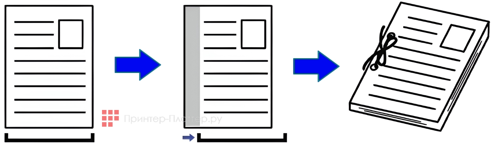 Sharp BP-60C45EU. Копирование и печать с отступом