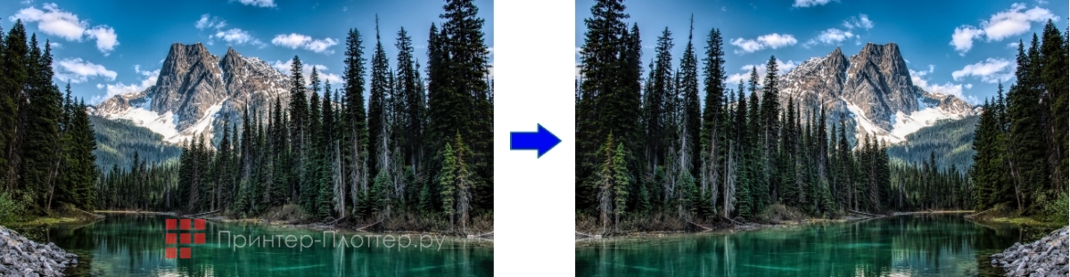 Sharp BP-60C45EU. Зеркальность