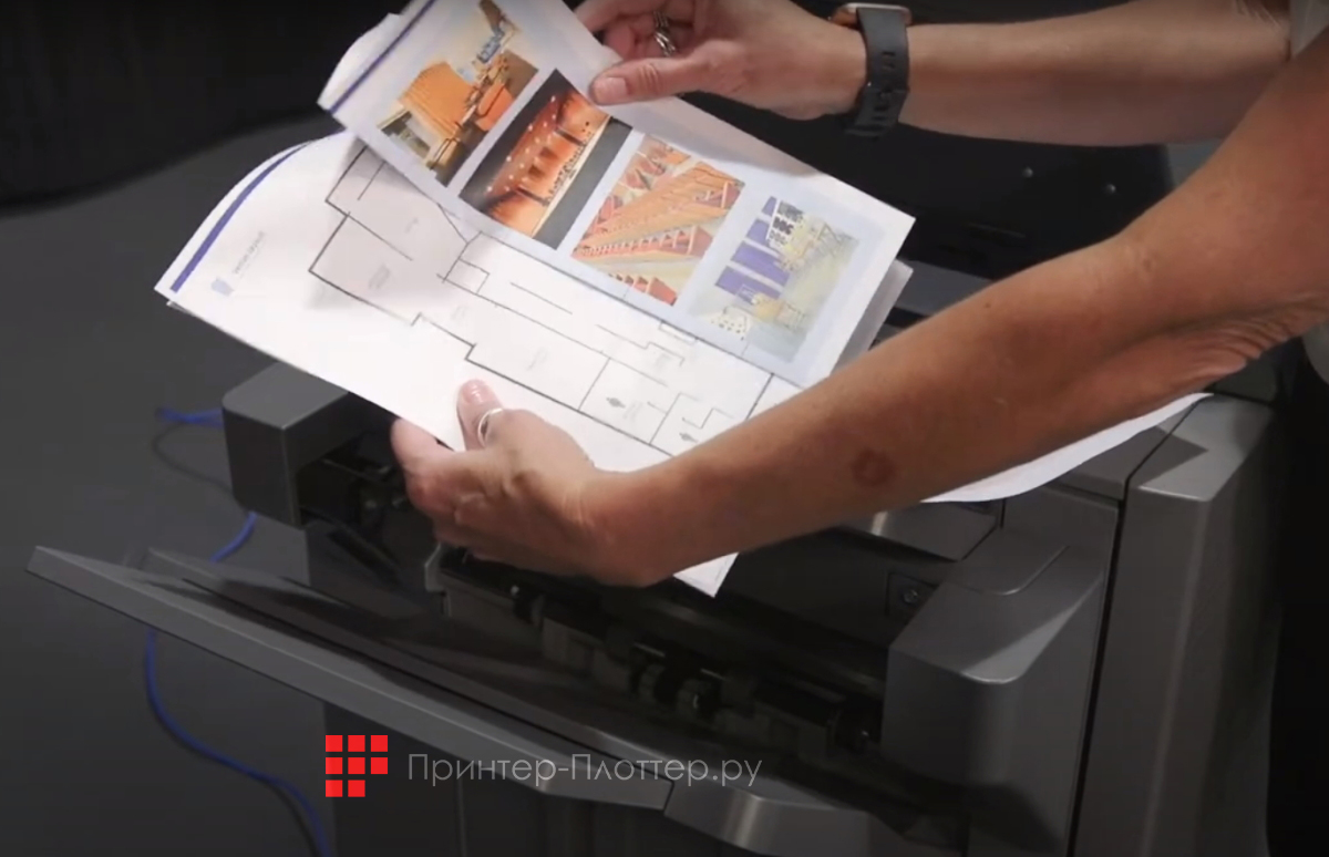 Sharp BP-C533WDE. Высокое качество печати