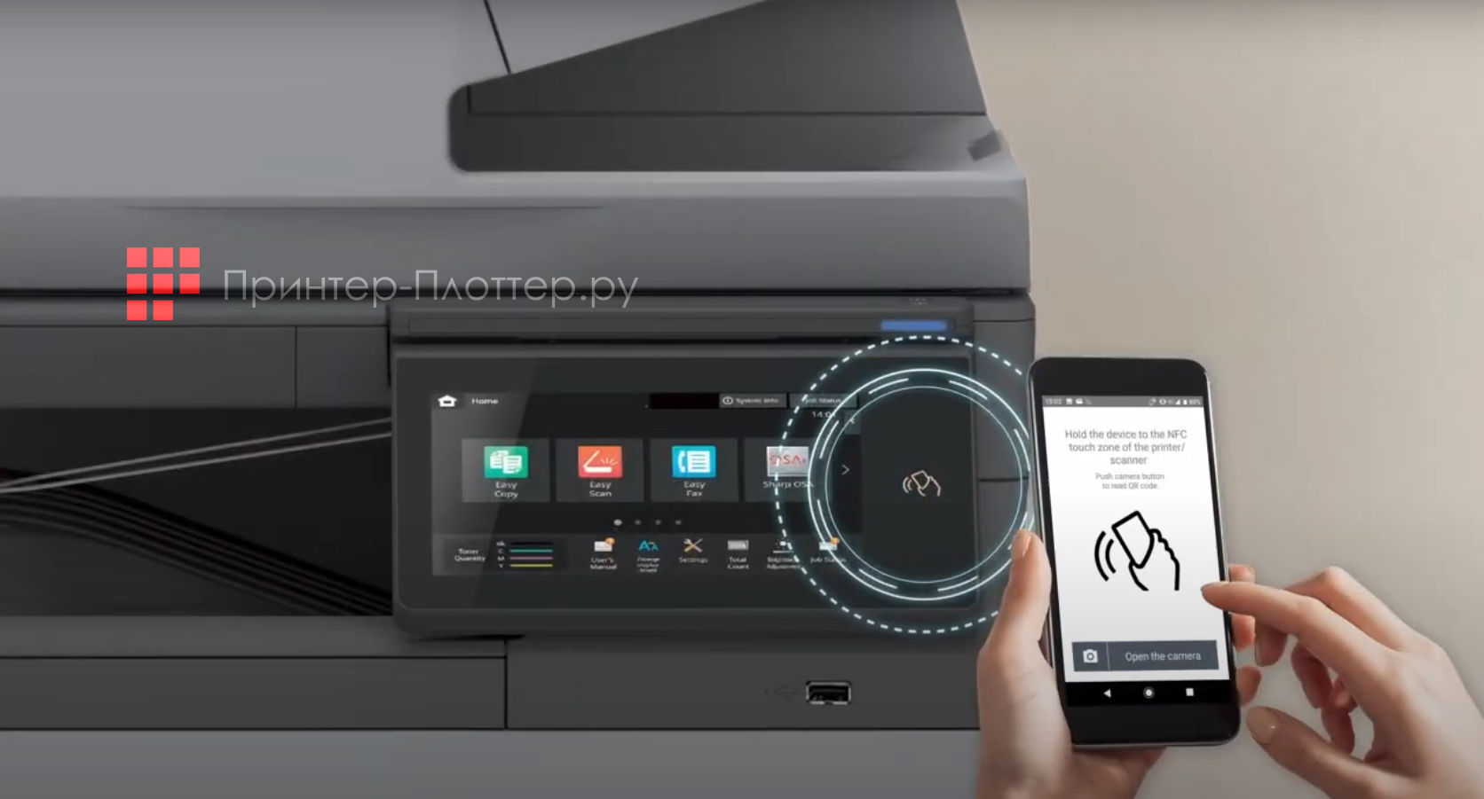 HP LaserJet Pro 4103fdw. Простое подключение