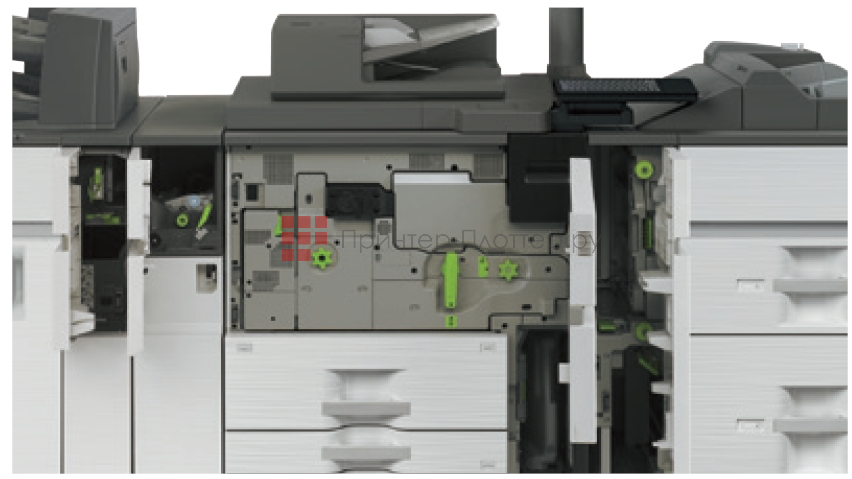 Sharp Herсules 3.5 MX-M1056EU. Полный фронтальный доступ