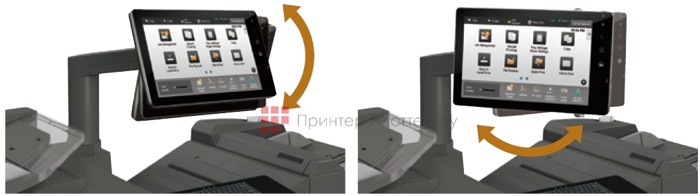 Sharp Herсules 3.5 MX-M1056EU. Сенсорный ЖК-дисплей