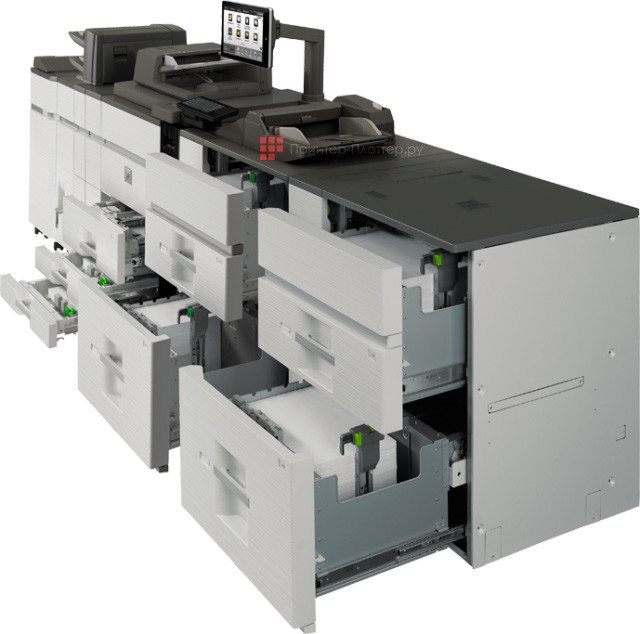 Sharp Herсules 3.5 MX-M1206EU. Большой объем бумаги