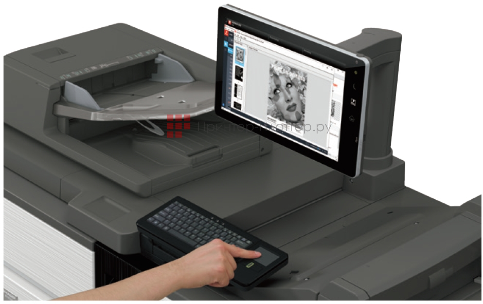 Sharp Herсules 3.5 MX-M1206EU. Клавиатура QWERTY