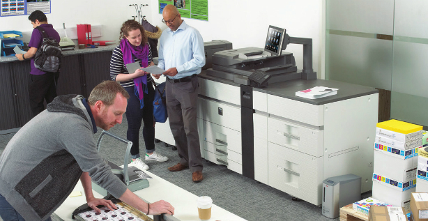 Sharp Hercules 2.5 MX-M1205. Дополнительные возможности