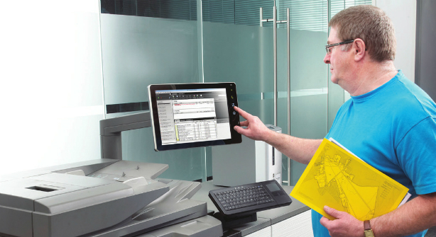 Sharp Hercules 2.5 MX-M1205. Управление