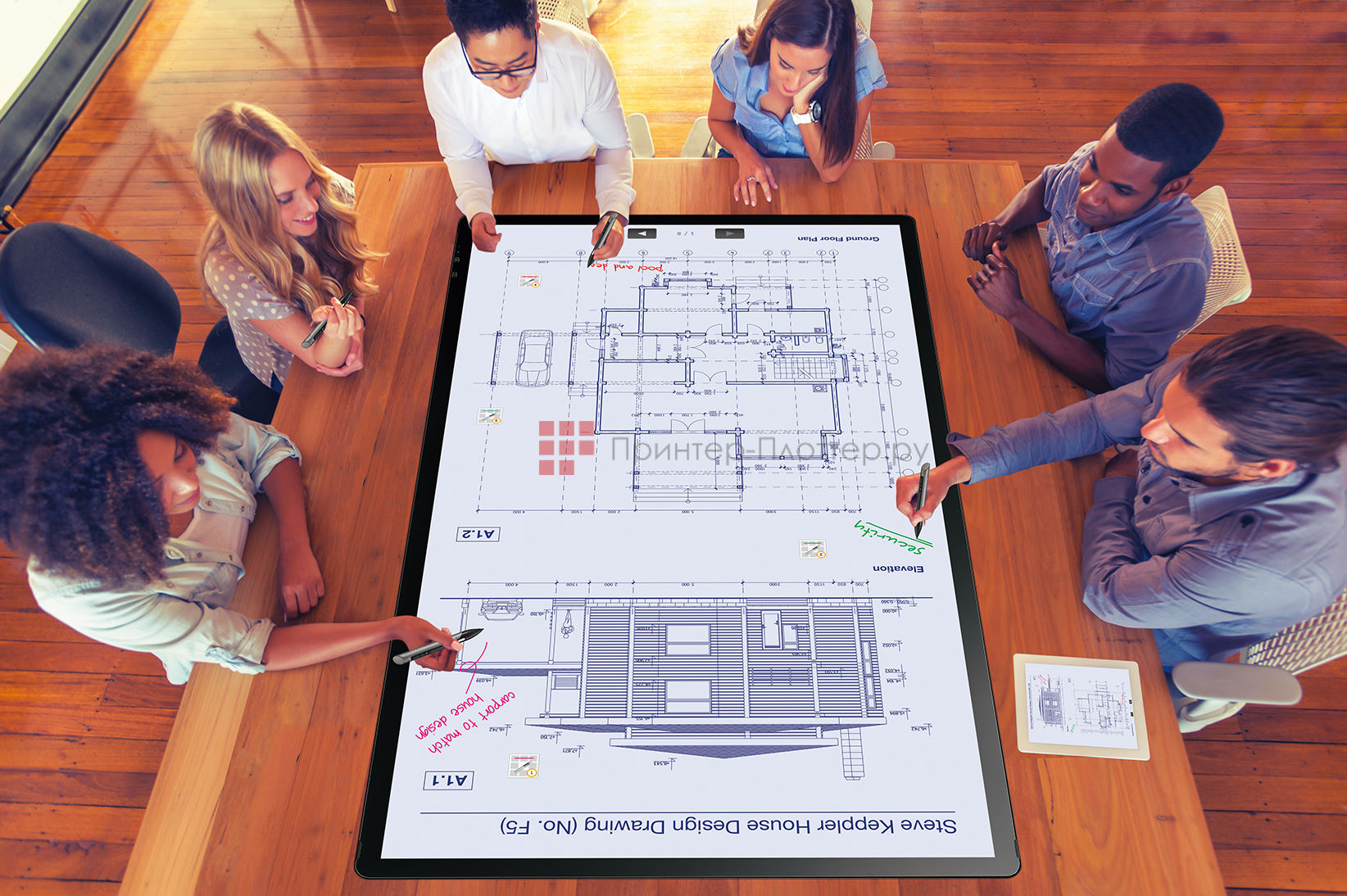 Sharp PN-70TH5. Удобство использования