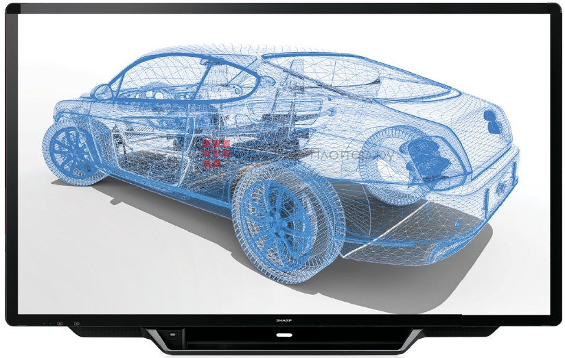 Sharp PN-70TH5. Технология фотовыравнивания