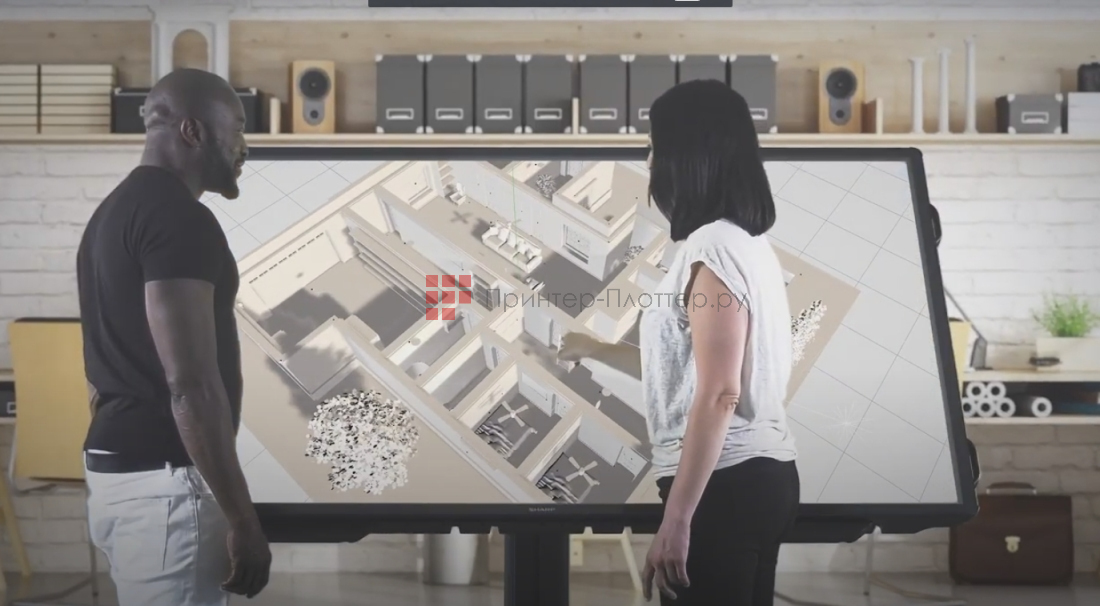 Sharp PN-70TH5. Универсальная установка