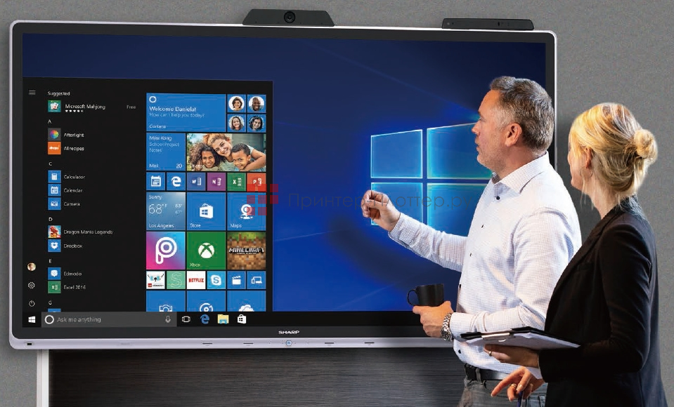 Sharp PN-CD701. Особенности