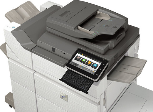 МФУ Sharp Taurus 2 MX-M7570EE. Выдвижная клавиатура