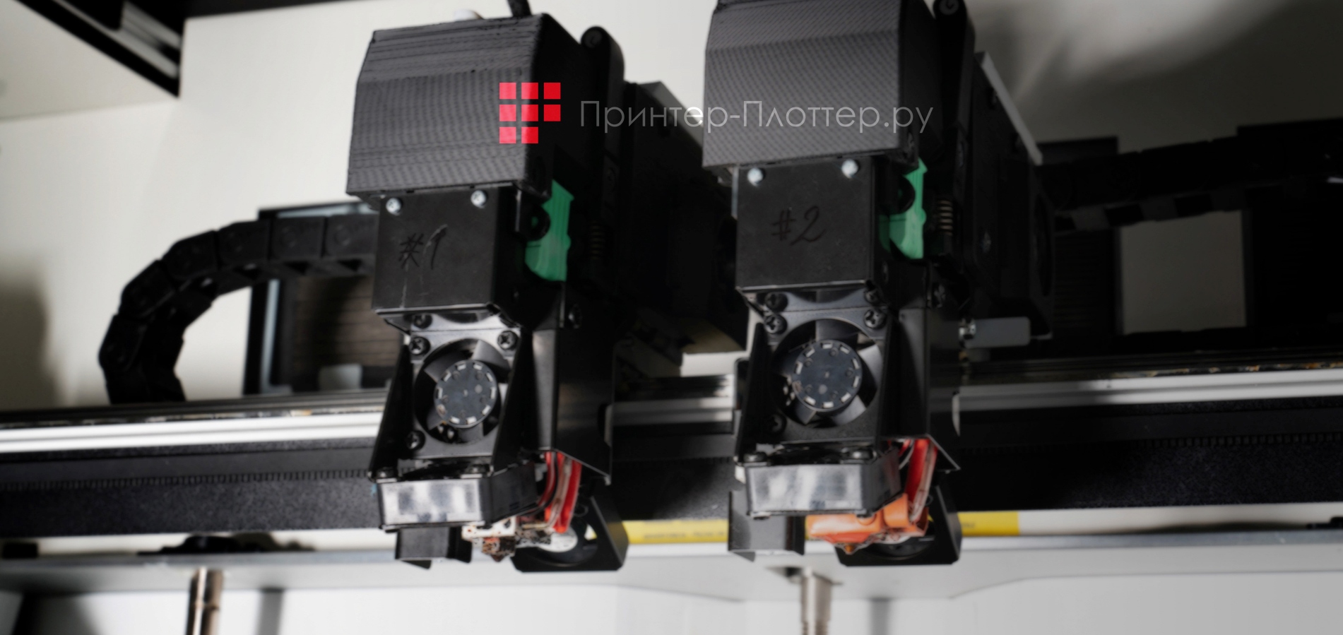 Sindoh 3DWOX 7X. Два независимых экструдера