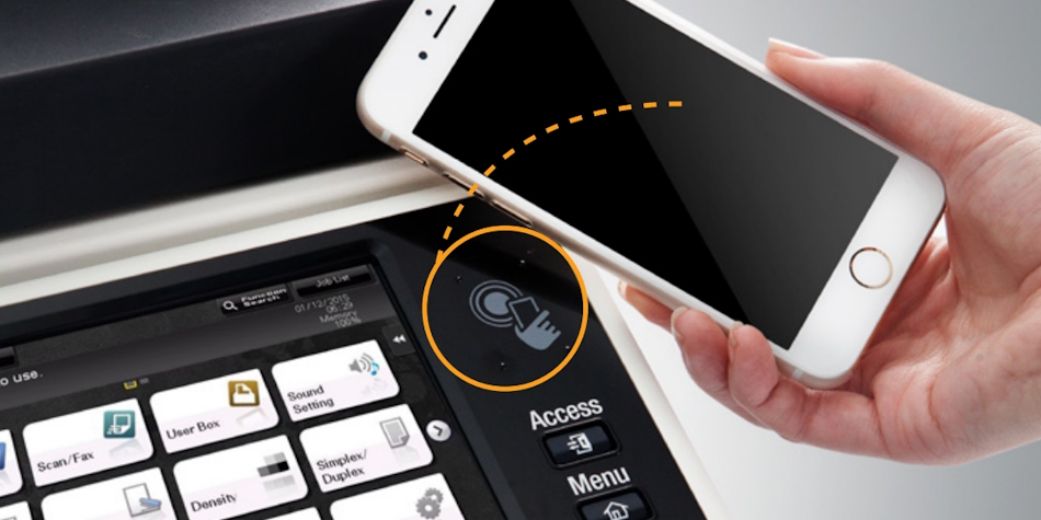 Sindoh N512. Поддержка мобильных устройств