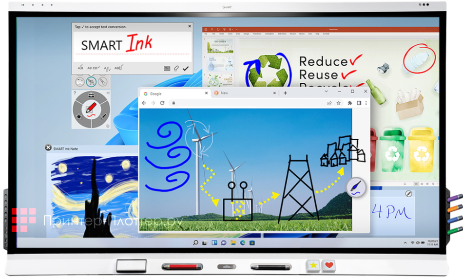 SMART SBID-6265S. Цифровые чернила