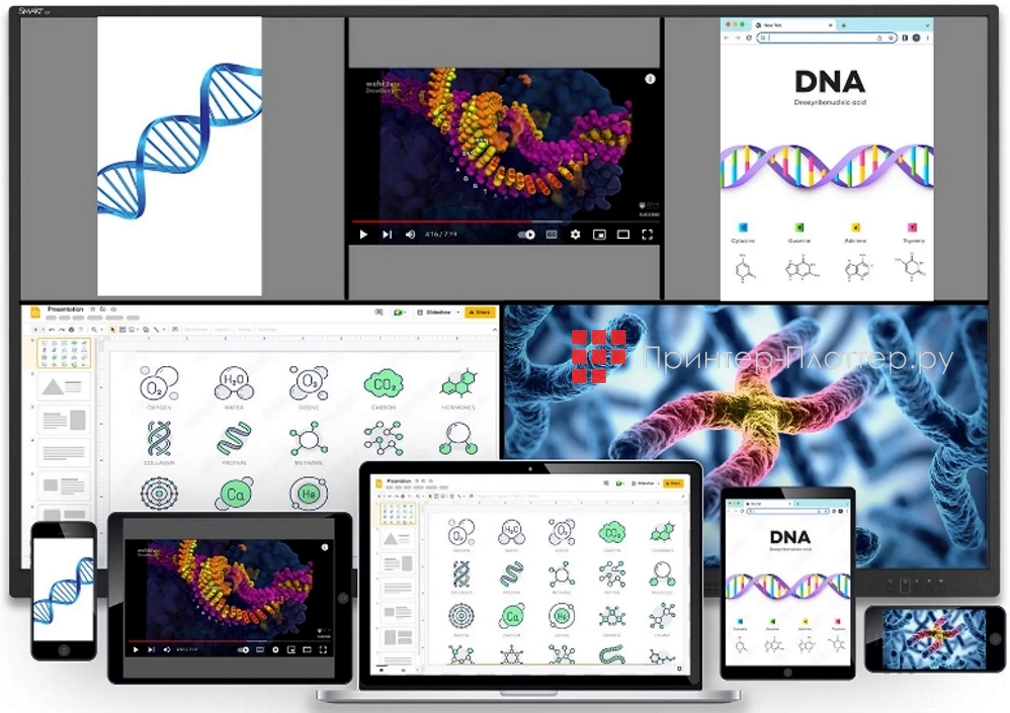 SMART SBID-GX186-V2. Беспроводная трансляция экрана